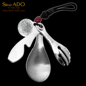 Bộ Dao Muỗng Nĩa Xếp Trung ( size M)